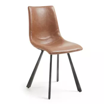 Стул trac (la forma) коричневый 47x76x52 см.