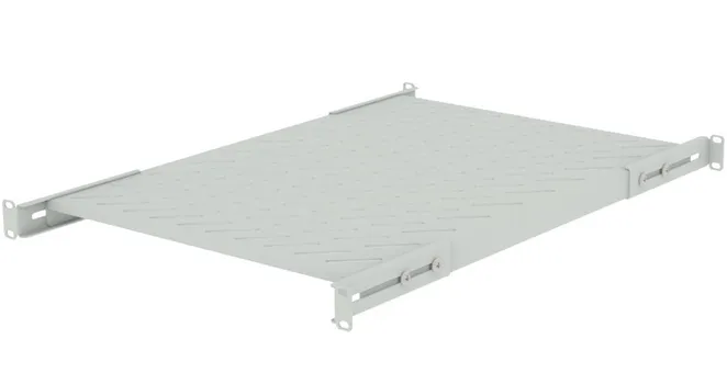 Полка стационарная Filum FL-RSHU-1U-620-GY 19" универсальная, 1U, глубина 620 мм, серая