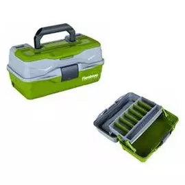 Ящик Flambeau 6381TB Upgraded Classic Tray Series рыболовный пластиковый (34,3 x 20,3 x 15,9 см, Зеленый, серый)