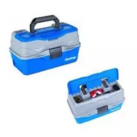 Ящик Flambeau 6382TB Upgraded Classic Tray Series рыболовный пластиковый (34,3 x 20,3 x 16 см., Синий, серый)