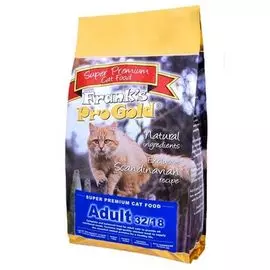 Сухой корм Frank's ProGold Adult 32/18 с курицей для взрослых кошек (3 кг, Курица)