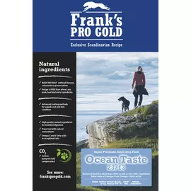 Сухой корм Frank's ProGold Fish and Rice 24/13 с лососем и сельдью для взрослых собак (3 кг, Лосось и Сельдь)