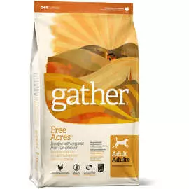Сухой корм Gather Free Acres Chicken органический с курицей для собак (2,72, Курица)