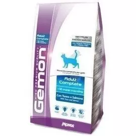 Сухой корм Gemon Cat Adult Complete для взрослых кошек (1,5 кг, Тунец и лосось)
