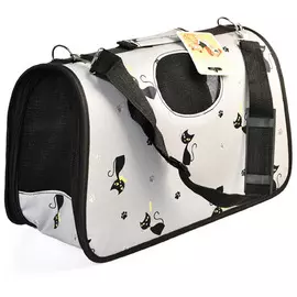 Сумка-переноска Homepet Коты для кошек и собак мелких пород (53 x 25 x 30 см)