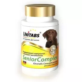 Витамины Unitabs SeniorComplex для собак старше 7 лет 100 таблеток (100 таблеток)