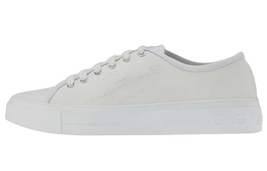 Мужские кеды Ferragamo низкие, белый