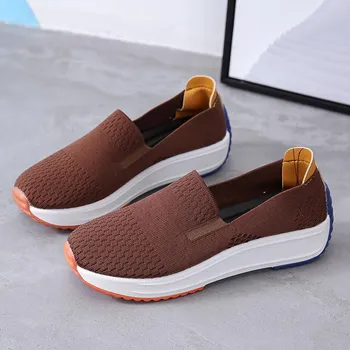 Обувь для девочек Happy Shoes, новые женские туфли Flyknit, корейская версия, комплект для ног, повседневные спортивные туфли с коротким носком, женские 35 белый