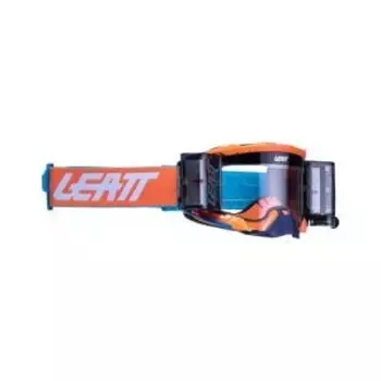 Веломаска Leatt Velocity 5.5, Roll-Off Neon Orange Clear, 83%, 8022010430