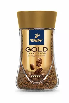 Кофе растворимый Tchibo Gold Selection 190г ст/б