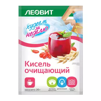 Кисель Худеем за Неделю очищающий 20г пак