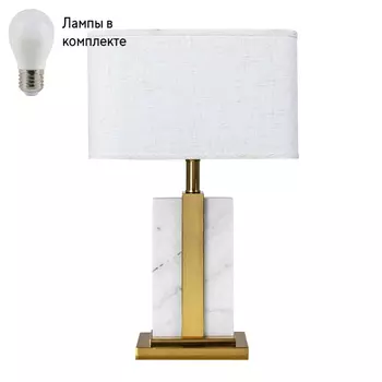 Настольная лампа в комплекте с лампочкой Arte lamp A5055LT-1PB+Lamps