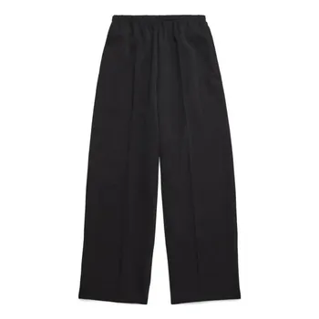 Брюки elastic waist straight leg pants 'black' Balenciaga, черный