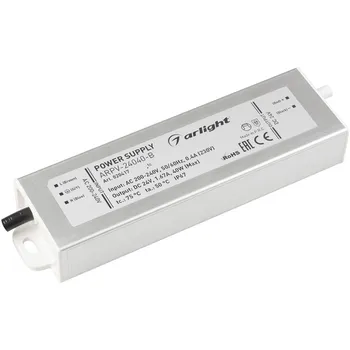 Блок питания ARPV-24040-B (24V, 1.7A, 40W) (Arlight, IP67 Металл) 020417