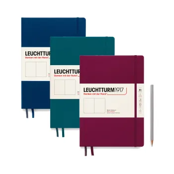 Блокнот нелинованный Leuchtturm1917 Composition B5 109 л, твердая обложка