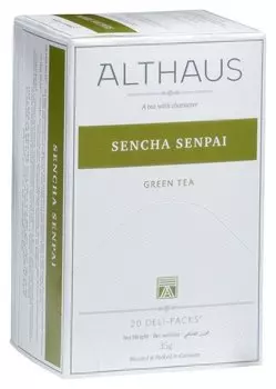 Чай Althaus Deli Packs Sencha Senpai 20 пакx1,75гр/уп