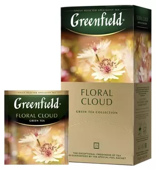 Чай Greenfield Floral Cloud зел, 25пак