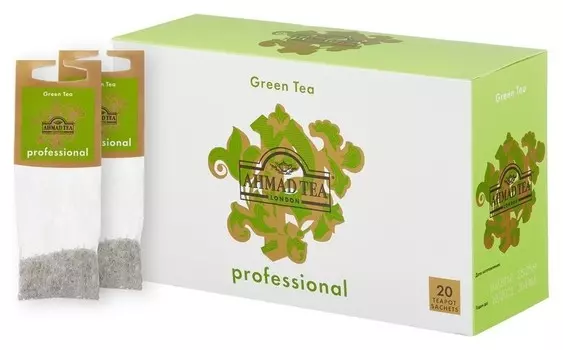 Чай Ahmad Tea Professional зеленый, 20пакх5г