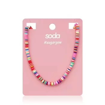 Ожерелье Soda " Rainbow color "