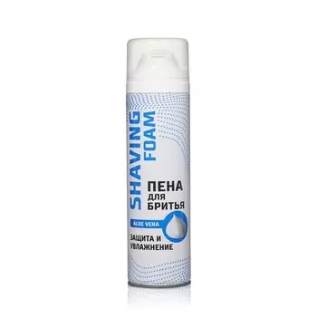 Пена для бритья Carelax " защита и увлажнение " Aloe Vera 200мл
