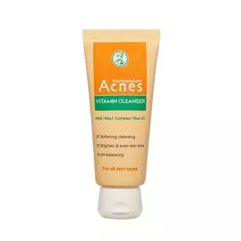 Пенка для умывания Mentholatum Acnes с витаминами 50г