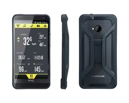 Чехол для телефона с креплением на руль велосипеда TOPEAK, для new HTC One, чёрный, TT9837B