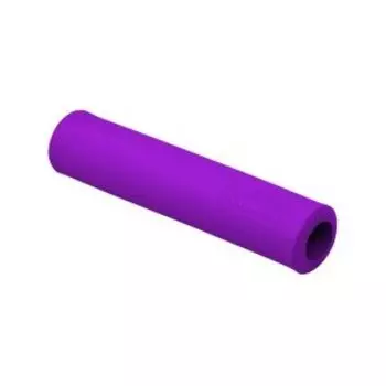Грипсы велосипедные KELLYS SILICA 130мм, силикон, фиолетовый, ZKE18503