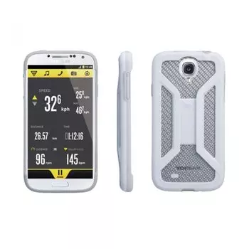 Чехол TOPEAK для телефона samsung Galaxy S4 с креплением на велосипед , белый, TRK-TT9836W