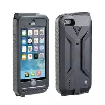 Чехол Topeak Weatherproof RideCase для iPhone 5/5S/5SE, с креплением, серый, TT9839BG