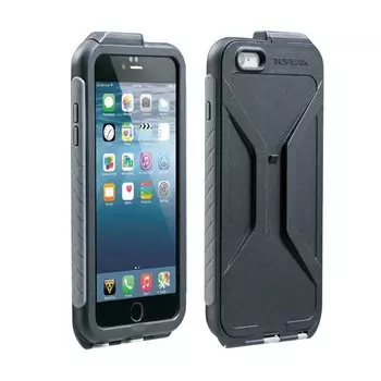 Чехол Topeak Weatherproof RideCase для iPhone 6/6S Plus с креплением, черно-серый, TT9848BG
