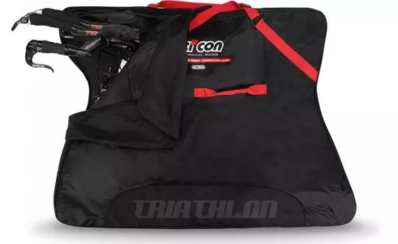 Чехол велосипедный Scicon Travel Plus Triathlon, черный, TP048000509