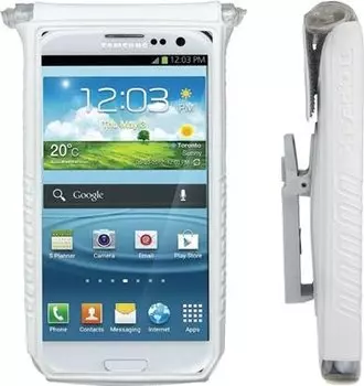 Чехол водонепроницаемый TOPEAK для 4"-5" смартфонов screen smart phones, белый, TT9831W