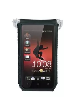 Чехол водонепроницаемый TOPEAK, для смартфонов с экраном 3"-4", чёрный, TT9830B