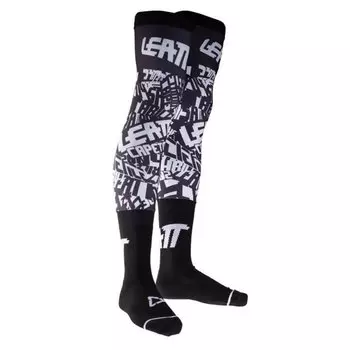 Чулки Leatt Knee Brace Socks, Black/White, 2025, 5024500172 (Размер: M, Цвет: Black/White)