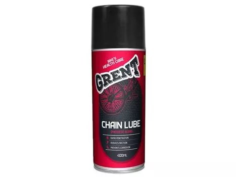 Cмазка для цепи GRENT, синтетика, 520 мл, аэрозоль, 40387