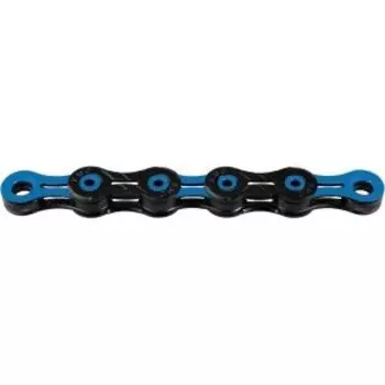 Цепь KMC DLC11 11ск. 118L Black/Blue, BD11BB118