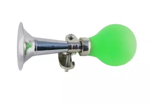 Клаксон металлический Vinca Sport, груша зелёная, HR 277/17 green