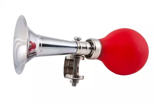 Клаксон металлический Vinca Sport, груша красная, HR 277 red