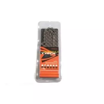 Цепь TRIX для 6/7 скоростей, 1/2"х3/32", 112 звеньев, соединительный пин 8мм, коричневая, CH-TX-30-6