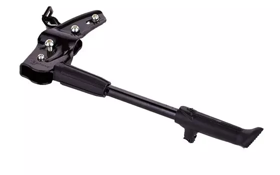 Подножка велосипедная Gros, на перо, 24-28", алюминий, чёрный, G-CD-118