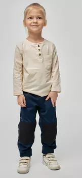 Брюки детские NORPPA KIKA KID'S SOFTSHELL PANTS 039, морской бриз, 100102 (Размер: 120)