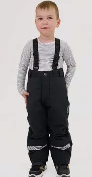 Брюки детские NORPPA ORON KID'S PANTS 060 чёрный, 100231 (Рост: 120)
