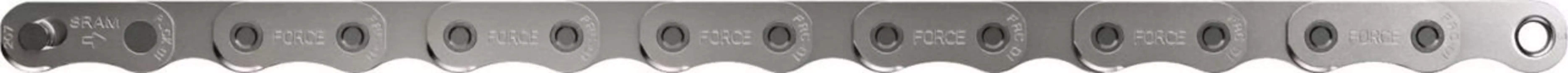 Цепь велосипедная SRAM, FORCE AXS 114 Glieder 12-fach silber Flattop, 00.2518.038.000, A270736