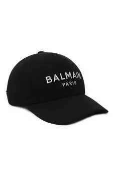 Хлопковая бейсболка Balmain