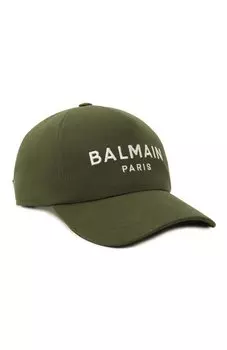 Хлопковая бейсболка Balmain
