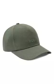 Хлопковая бейсболка BOSS Orange