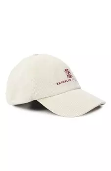 Хлопковая бейсболка Brunello Cucinelli