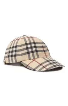 Хлопковая бейсболка Burberry