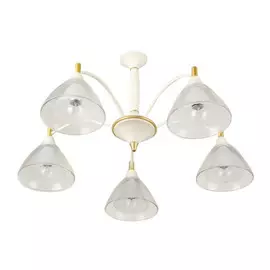 Люстра Florex international L.0146/5 BIANCO ORO