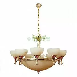 Люстра подвесная Reyluz 6058/10 GOLD